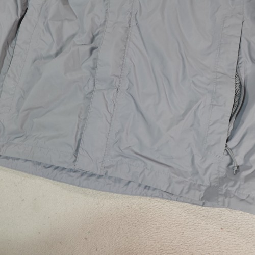 North Face Waterproof Jacket Mens Medium Gray Dryvent Windbreaker Outdoor Hike - Bild 3 von 17