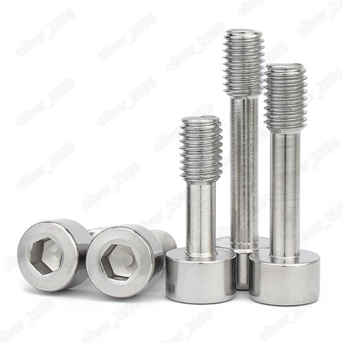 304 Stainless Steel Hex Socket Bolts Cap Head Screws With Waisted Shank M3-M8 - Picture 2 of 6
