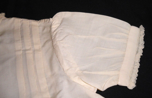 Antique Christening/Baptism Gown & Bonnet ~ Wee Bonnet ~ Amish Kapp Style - Picture 10 of 12