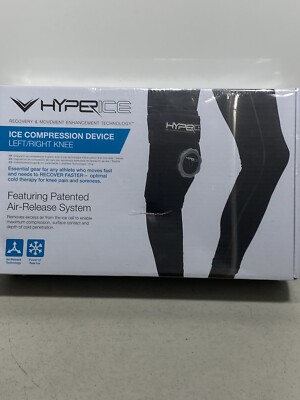 New in Box Hyperice Knee Ice Compression Wrap Device Patented Air release system