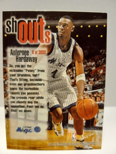 Anfernee Penny Hardaway 1998-99 Hoops Shout Outs #SO8/30 - Picture 2 of 2