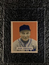 1949 Bowman Baseball #121 Mark Christman EX