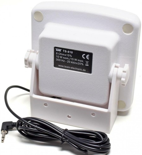CB-6133 - MINI-ALTAVOZ TEAM MODELO TS-810. COLOR BLANCO. IP-67 - Picture 2 of 2