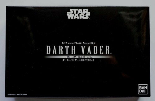 Holograma BANDAI 1/12 Darth Vader ver. Star Wars Premium BANDAI Kit Modelo Limitado - Imagen 1 de 11