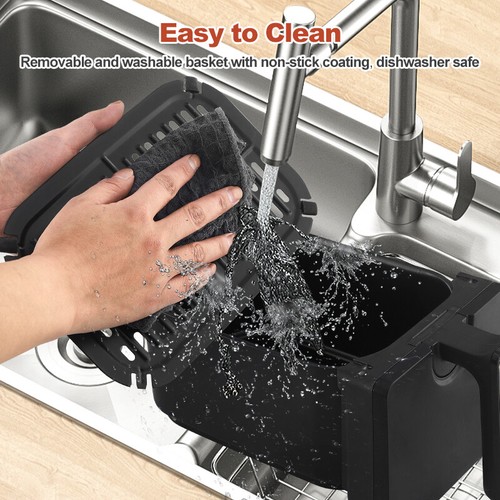 Air Fryer Oil Free Cooker Kitchen Healthy3.8L /5L/6.5L 1450W Friying Chips Oven - Picture 84 of 101