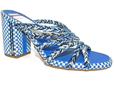 Antolina Women's Elie.058 Woven Block Heel Slide Sandals US 6.5 - IT 36.5