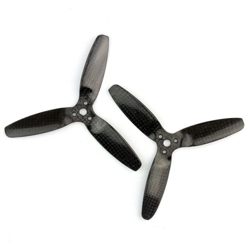 4pcs Carbon Fiber 3-Blade 5042 Propeller Props CW/CCW For Parrot Bebop 3.0 Drone - Picture 3 of 10
