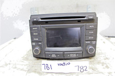 961803Q8004X HYUNDAI SONATA 2012-2014 AM/FM RADIO CD PLAYER OEM 782 7B1