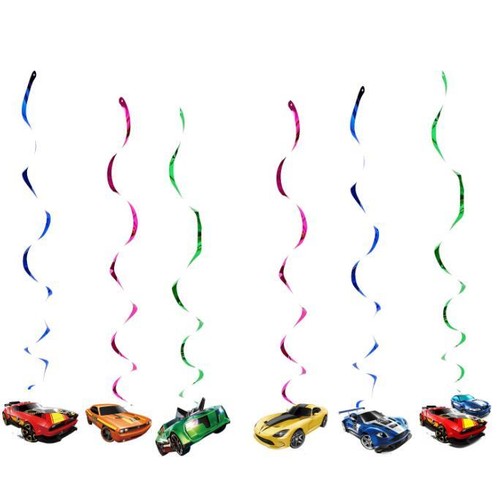Kids Children Tableware Hot Wheels Racing Car Birthday Banner Party Decorations - Picture 10 of 19