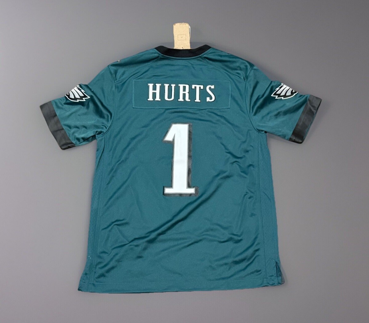 フィラデルフィア イーグル ジェイレン・ハーツ  ジャージ Men's Nike Jalen Hurts Gray Philadelphia Eagles Super Bowl