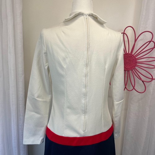 Malouf of Dallas Vintage Mod Go Go Dress MCM 60s 70s Gem Ladies MED American - Picture 4 of 8
