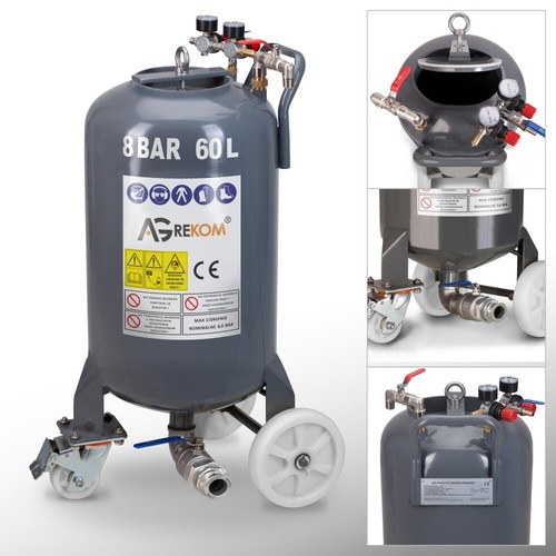 Tragbares Farb- und Putzspritzgerät mit einstellbarem Druck und 60L Tankvolumen - Bild 3 von 8