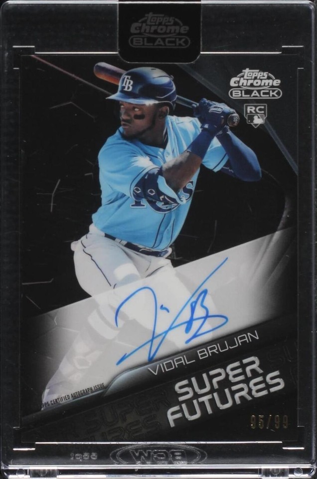 2022 Topps Chrome Black - Vidal Brujan #SFA-VB - 1 of 1
