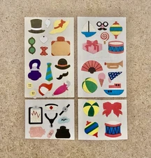 Vintage Mrs. Grossman's Xmas, Accessories, Medical, Misc. Stickers