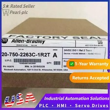 20-750-2263C-1R2T Allen-Bradley PowerFlex 750 24V Tran IO Option US Free Tax