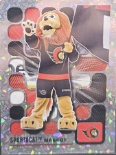 25-26 Topps Stickers Spartacat Foil 🚨🚨🚨 Ottawa Senators Mascot