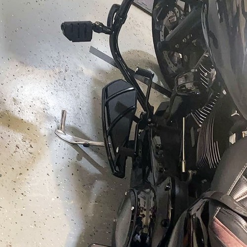 Pedana Rider Floorboard per Harley Trike Road King Road Glide Softail FLD Dyna - Picture 3 of 9