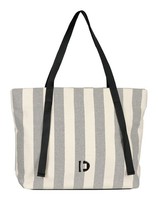 Tom Tailor Jett Shopper Xl Shopper Tasche Stripes Black Creme Schwarz Neu