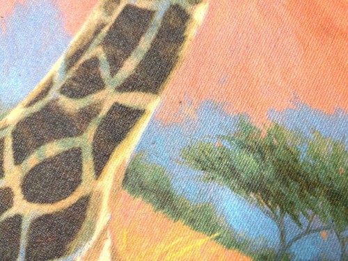 Impresiones en lienzo madre jirafa Lucie Bilodeau arte de safari vida silvestre vibrante  - Imagen 12 de 14