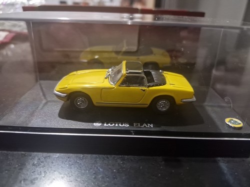 1:43 Scale Kyosho Museum Collection Lotus Elan S3 Convertible Yellow - 03041Y - Picture 7 of 17