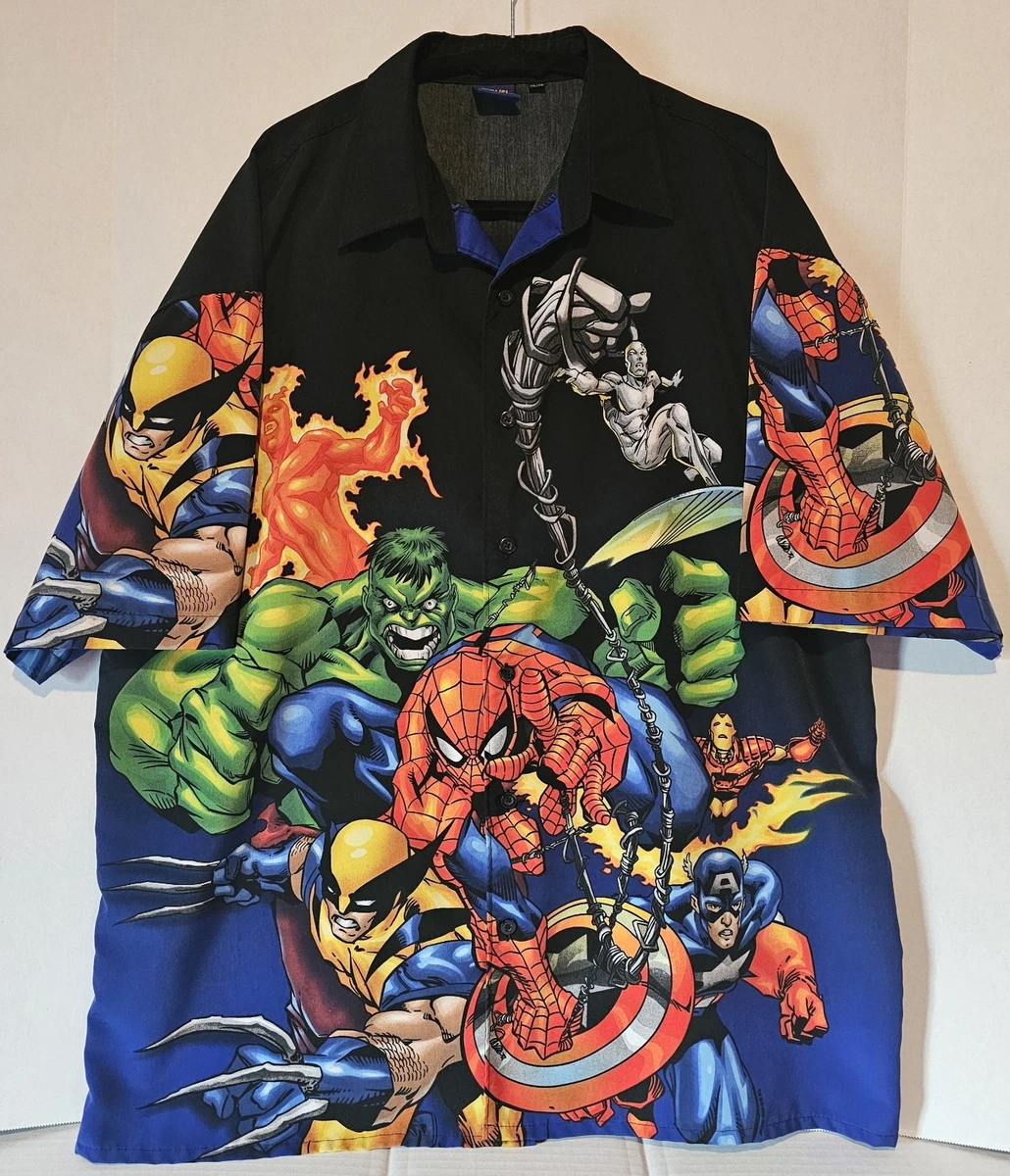 マーベル Marvel Size XL Multicolor Shirts for Men for sale | eBay