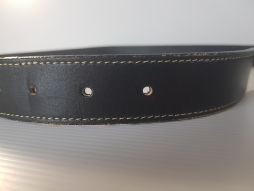Golf Club Nylon Lined Designer Belt Silver Brushed Buckle Size 42 122cm Length - Picture 8 of 9