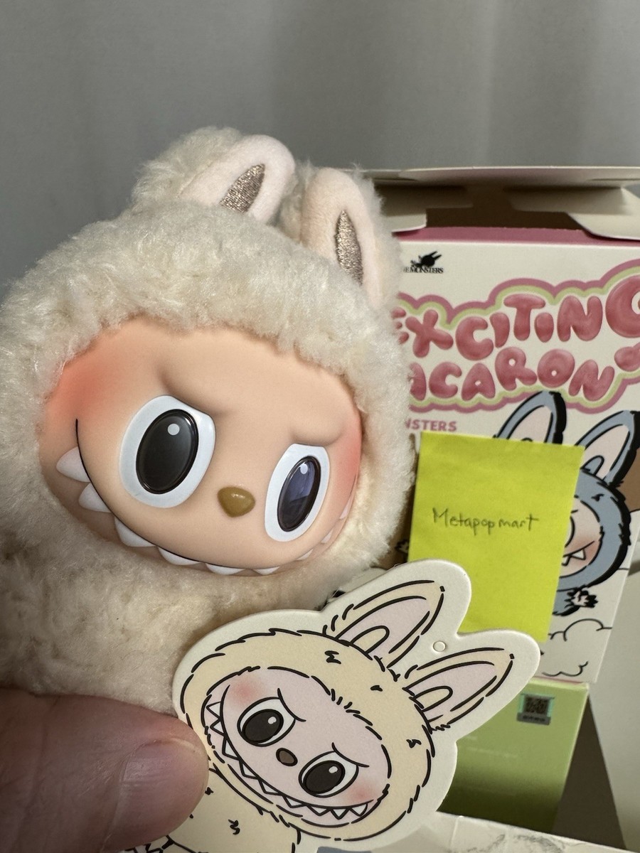【正規品】POP MART Macaron LABUBU Soymilk Pop Mart Labubu The Monsters Exciting Macaron Soymilk Vinyl