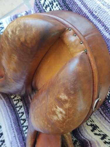 Passier & Sohn 17" PS Baum All Sport Leather English Riding Saddle & Stirrups - Picture 10 of 24