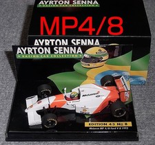 Senna Collection 8 1/43 McLaren Ford MP4/8 Senna 1993 McLaren FORD Senna