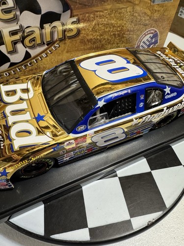 RARE* Dale Earnhardt Jr GOLD #8 Budweiser U.S. Olympic Team 2000 1/24 Diecast - Picture 3 of 17