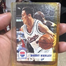 SkyBox Bobby Hurley 1993-94 NBA Hoops Sacramento Kings Rookie Card #401. rookie card picture