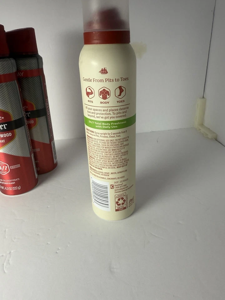 Lote De 4 Mezcla Old Spice Para Hombre, Desodorante Spray Seco Swagger C Exp 4/2028 Foto 4 de 4