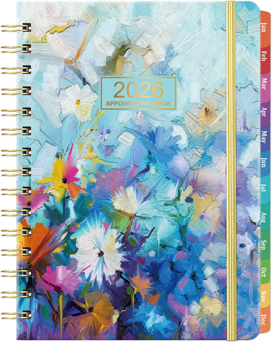 2026 Terminbuch - Wochen- & Monatsplaner, 6,3" x 8,4", Jan 2026 - Dez 20 - Bild 1 von 12