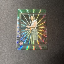 2025 Panini Caitlin Clark Green Laser Indiana Fever Chronicled Fandom #56