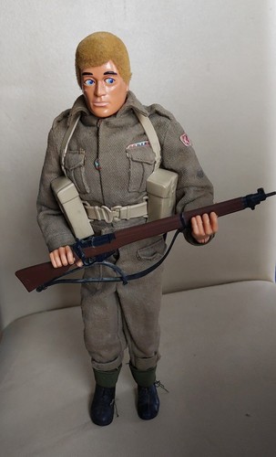 Action Man Vintage Eagle Eyes 1978 CPG Products WW2 Soldier