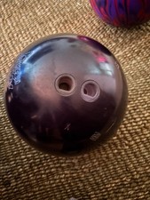 13lb storm physics blackout used 2 fingers single drilled for RH