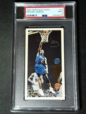 2001 Topps High Topps Michael Jordan #51 PSA 9 MINT Bulls Wizards RARE LOW POP