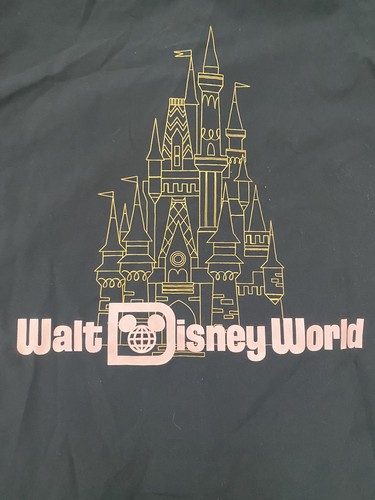 Giacca impermeabile Disney Parks Walt Disney World Gold Castle donna taglia XS - Foto 5 di 5