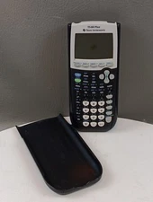 Texas Instruments TI-84 Plus Graphing Calculator Black Tested Works