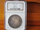Toned 1879-S NGC MS 65 Morgan Silver Dollar Older Holder