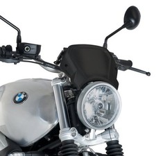 Puig 9798N Aluminum Black Front Plate