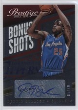 2014-15 Panini Prestige Bonus Shots Auto Gold Plus /10 Reggie Bullock #41 Auto