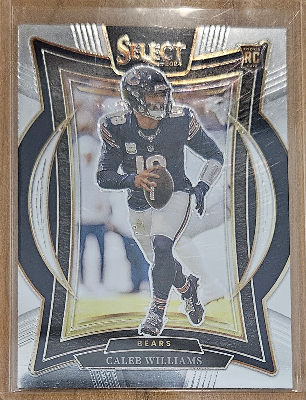 2024 Panini Select - Concourse Caleb Williams #25 Silver Prizm (RC)