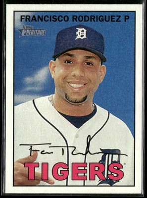 2016 Topps Heritage #11 Francisco Rodriguez 2A