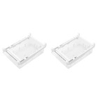 2pcs Refrigerator Storage Container Drawer-type Storage Box Fruits Vegetables
