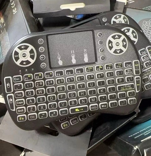 (Backlit Version) H9+ Mini Keyboard,2.4Ghz Wireless Mini Handheld Smart TV Remot - Picture 2 of 7