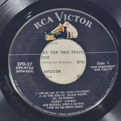 Perry Como SPD-27 RCA Victor 45 RPM 5-Disc 7in Box Set Pop Vocal 1950s Vintage - Picture 5 of 9