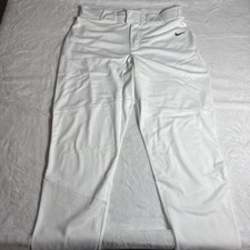 Nike Team Engineered Baseball Pants Men's BQ5488-100 Stretch  White Size XXL