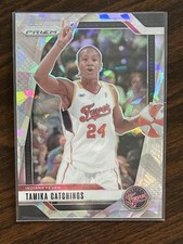 2024 Panini Prizm WNBA Ice Prizms #40 Tamika Catchings Indiana Fever