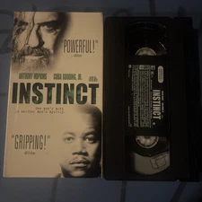 Instinct VHS 1999 Anthony Hopkins Cuba Gooding Jr BUY 2-GET 1 FREE